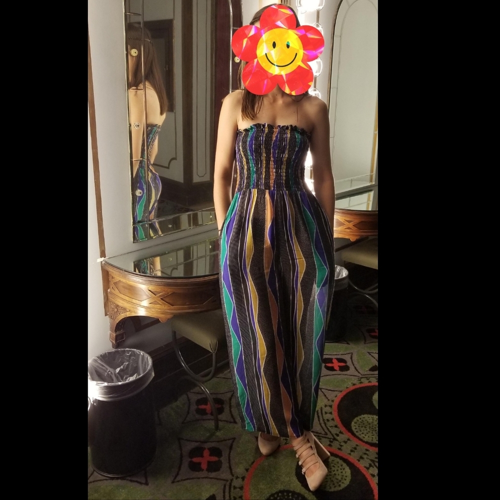 A Peace Treaty Strapless ZONI Jumpsuit XS/S